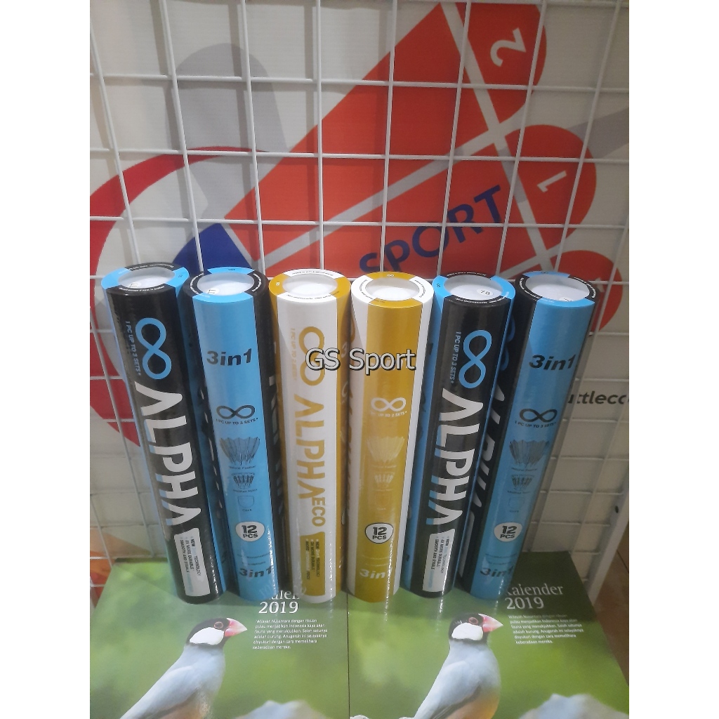 Jual SHUTTLECOCK ALPHA 3IN1 BY ALPHA PRO | Shopee Indonesia