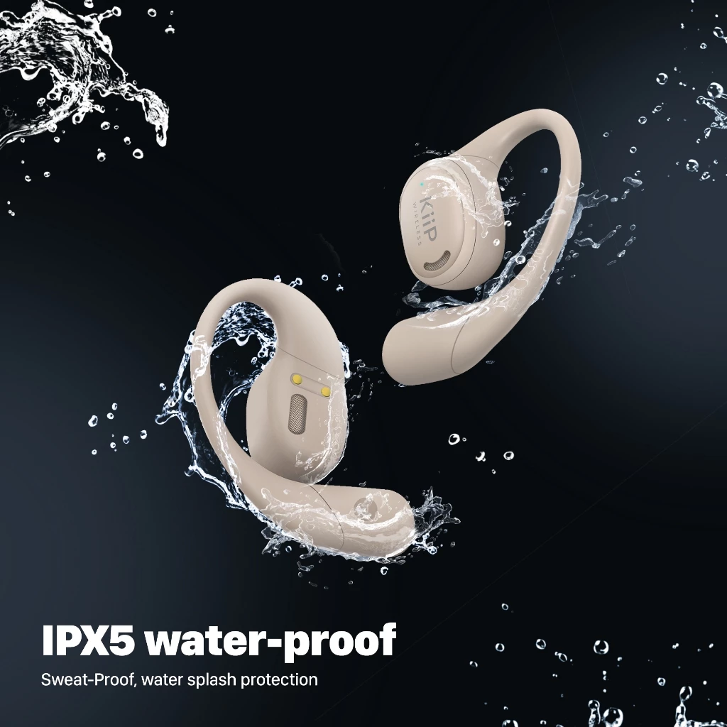 KiiP Wireless DTH5 Tws Bluetooth Headset Headphone Earphone Earhook