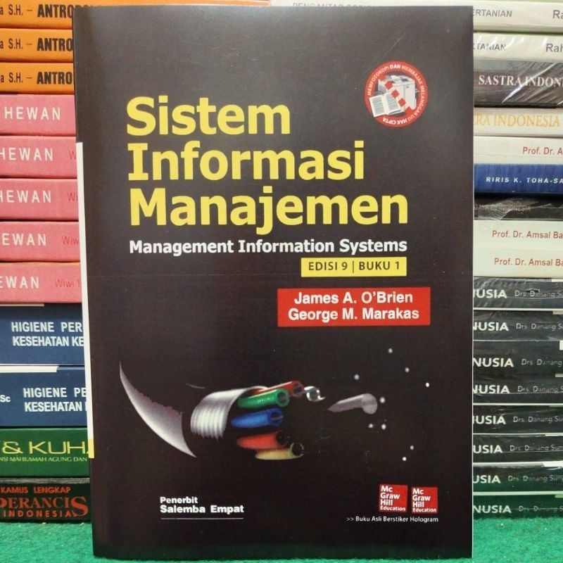 Jual Sistem informasi manajemen edisi 9 Buku 1 | Shopee Indonesia