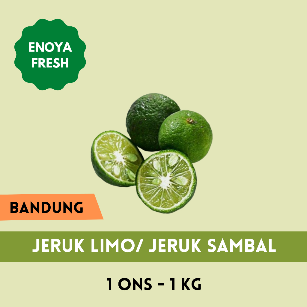 Jual Jeruk Limo/ Jeruk Sambal 1 ons - 1 kg Bandung | Shopee Indonesia