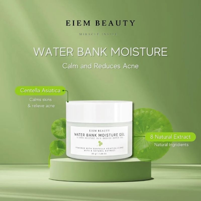 Jual [100 ORI] EIEM Beauty Water Bank Moisturizer 30gr Shopee Indonesia
