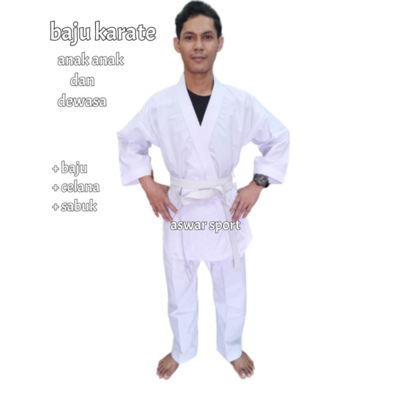 Baju karate adidas anak hotsell