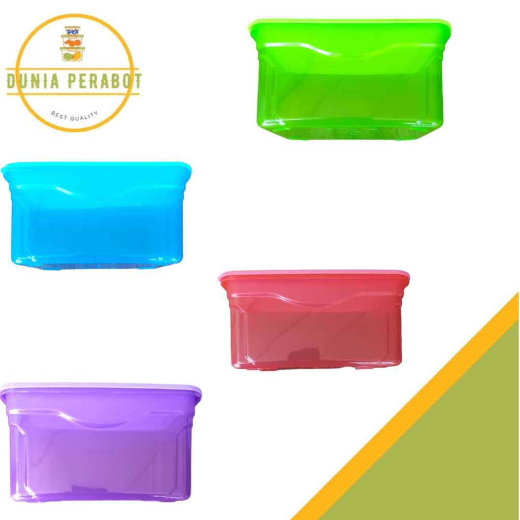 Jual Toples Kotak Plastik Warna Ml Food Box Kotak Penyimpanan