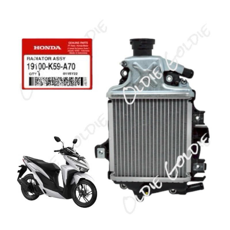 Jual 19100-K59-A70 Radiator Assy Vario 150 LED 2018 - 2021 | Shopee ...