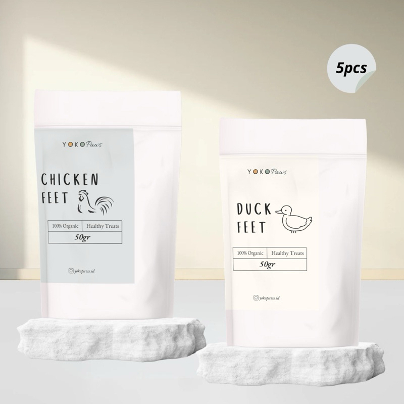 Jual Yoko Paws Feet Series Chicken Feet & Duck Feet Dehydrated