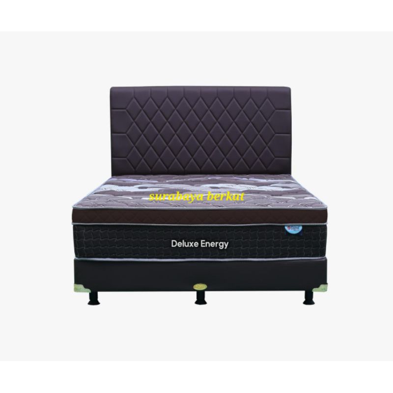 Jual Spring bed central set deluxe energy ( KASUR DIPAN DAN SANDARAN ...