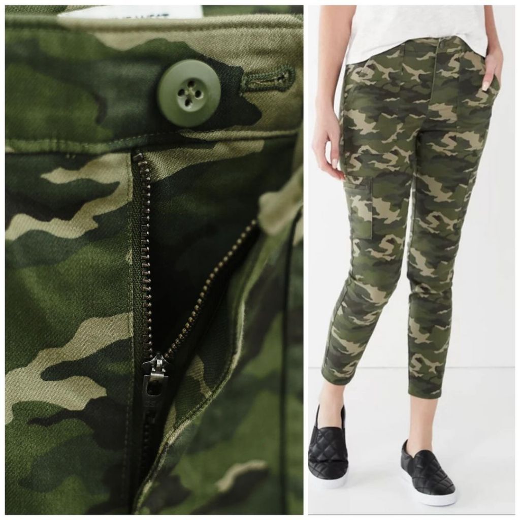 Jual RC251 Nin+ West Camo Utility Women Pants M61 | Shopee Indonesia