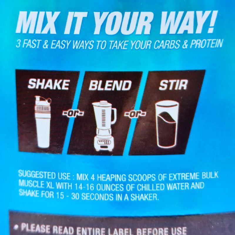 Jual BPI Bulk Muscle XL 10,43 lbs Lean Mass Protein Gainer Bulking ...