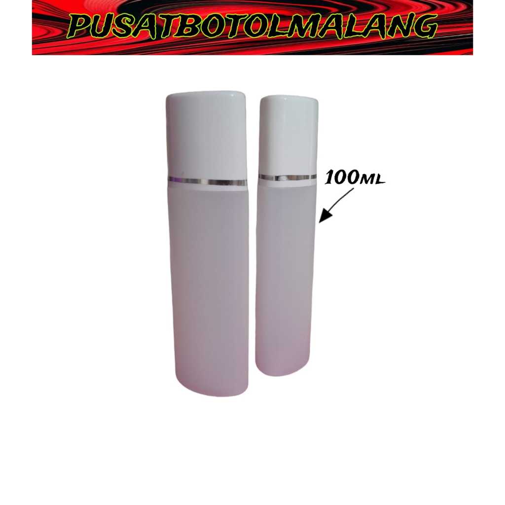 Jual BOTOL PUTRI 100ML PUTIH NATURAL LIST SILVER | Shopee Indonesia