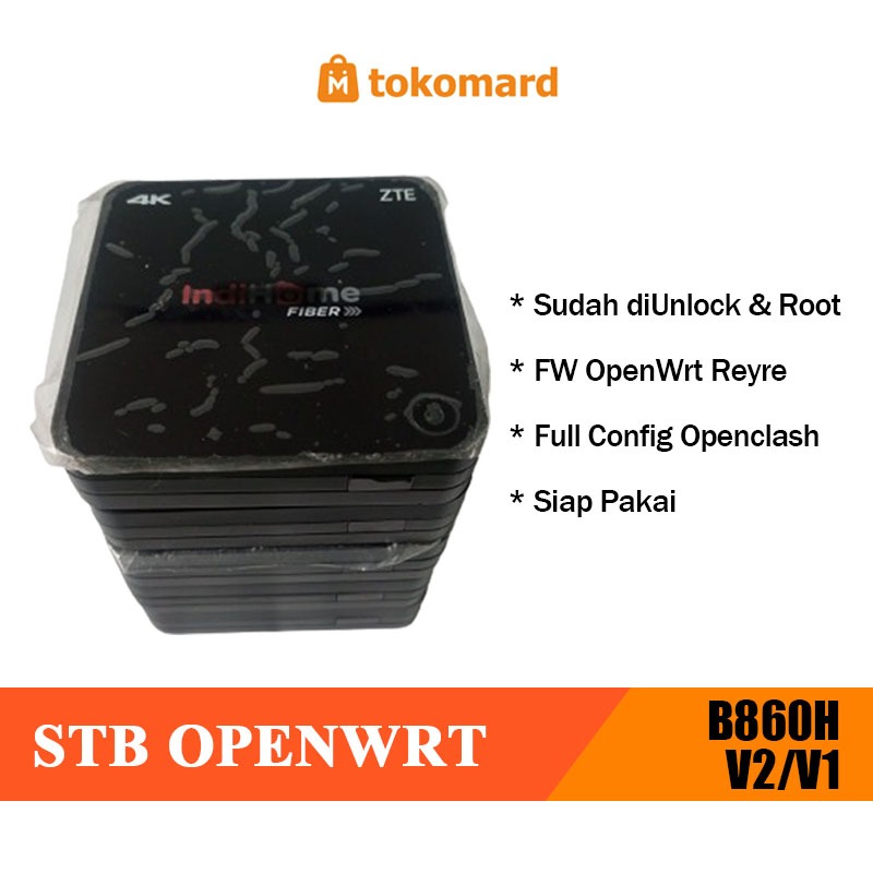 Jual STB OpenWrt ZT E B860H V2 / V1 Sudah DiUnlock Dan Root Firmware ...