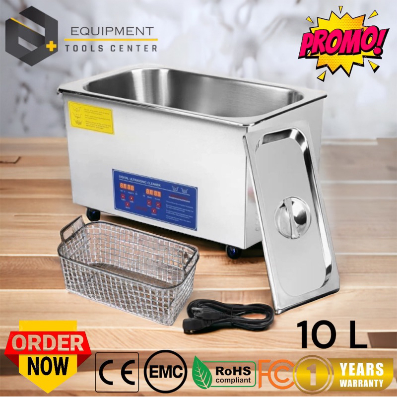 Jual Ultrasonic cleaner 10L PS40A digital timer & heater hardware