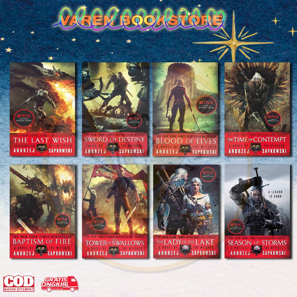 Jual ART M32F The Last Wish Introducing the Witcher The Witcher Saga 1 8 Books Shopee Indonesia
