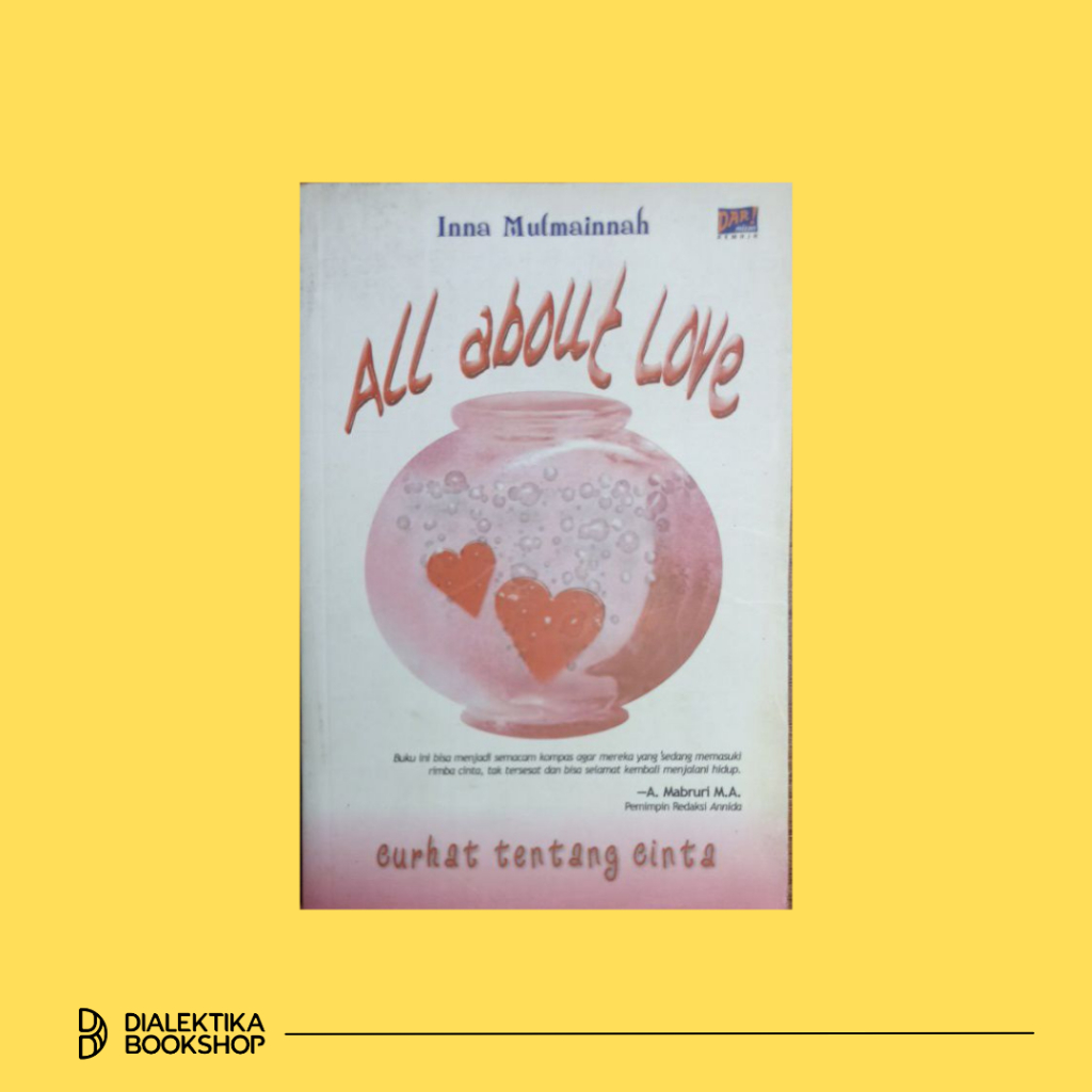 Jual Buku NonFiksi Obral - All About Love - Inna Mutmainnah | Shopee ...