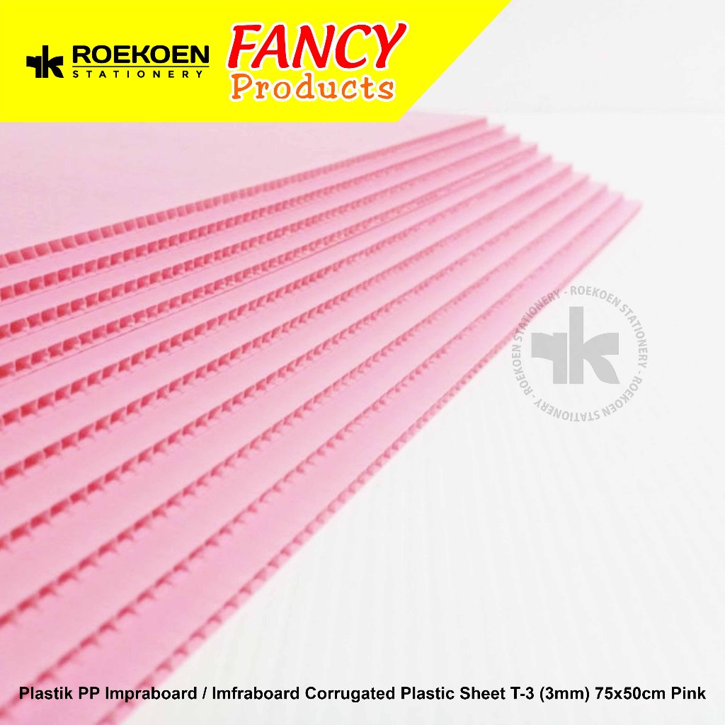 Jual Plastik PP Bergelombang Impraboard / Imfraboard Corrugated Plastic ...