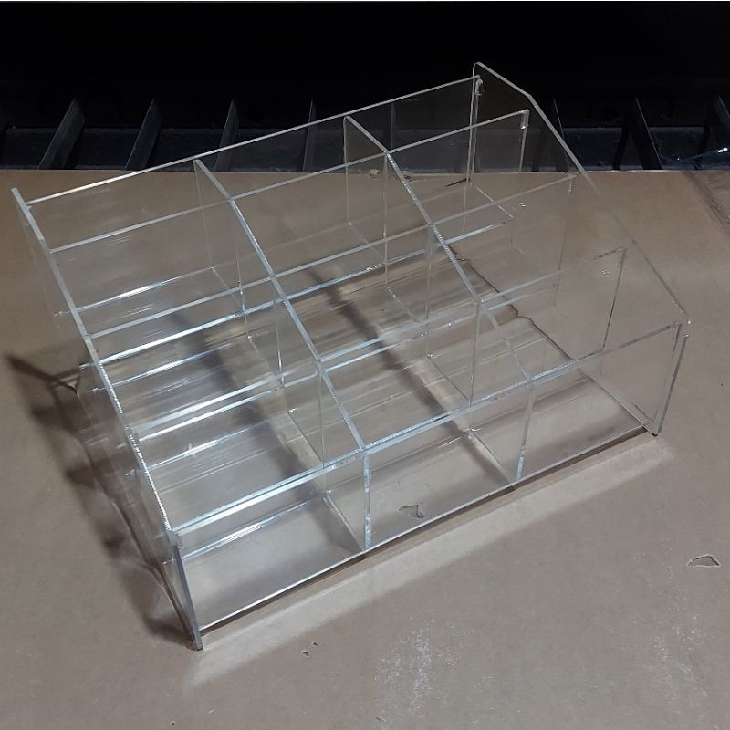 Jual Rak kopi 12 slot akrilik/rak serbaguna akrilik 4 tingkat | Shopee ...