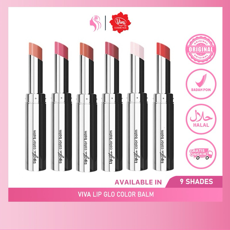 Jual Viva RedA Lip Glo Color Balm 3 in 1 LIPBALM, LIPGLOSS