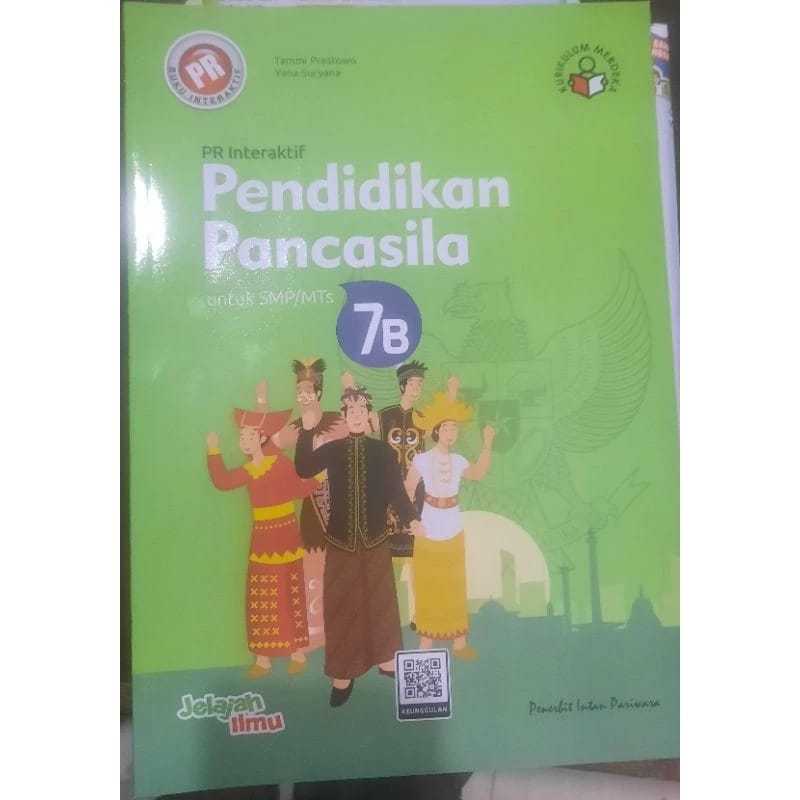 Jual Buku Terbaru PR Interaktif SMP / MTS Kelas 7B Semester 2 Kurikulum ...