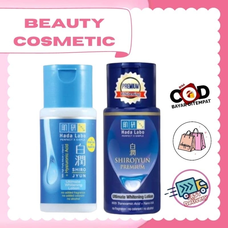 Jual [ORIGINAL] Hada Labo Shirojyun Ultimate Whitening Lotion Premium Lotion 100mlh Shopee