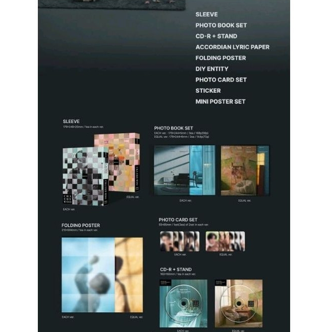 Jual CHA EUN-WOO / cha eunwoo (ASTRO) - 1st Mini Album ENTITY | Shopee