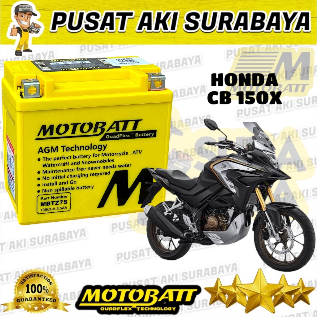 MURAH TERBAGUS MOTOBATT MBTZ7S CB 150X SATRIA FU CBR 150 BEAT ISS SCOOPY  ISS MTZ6S GTZ7S YTZ6V