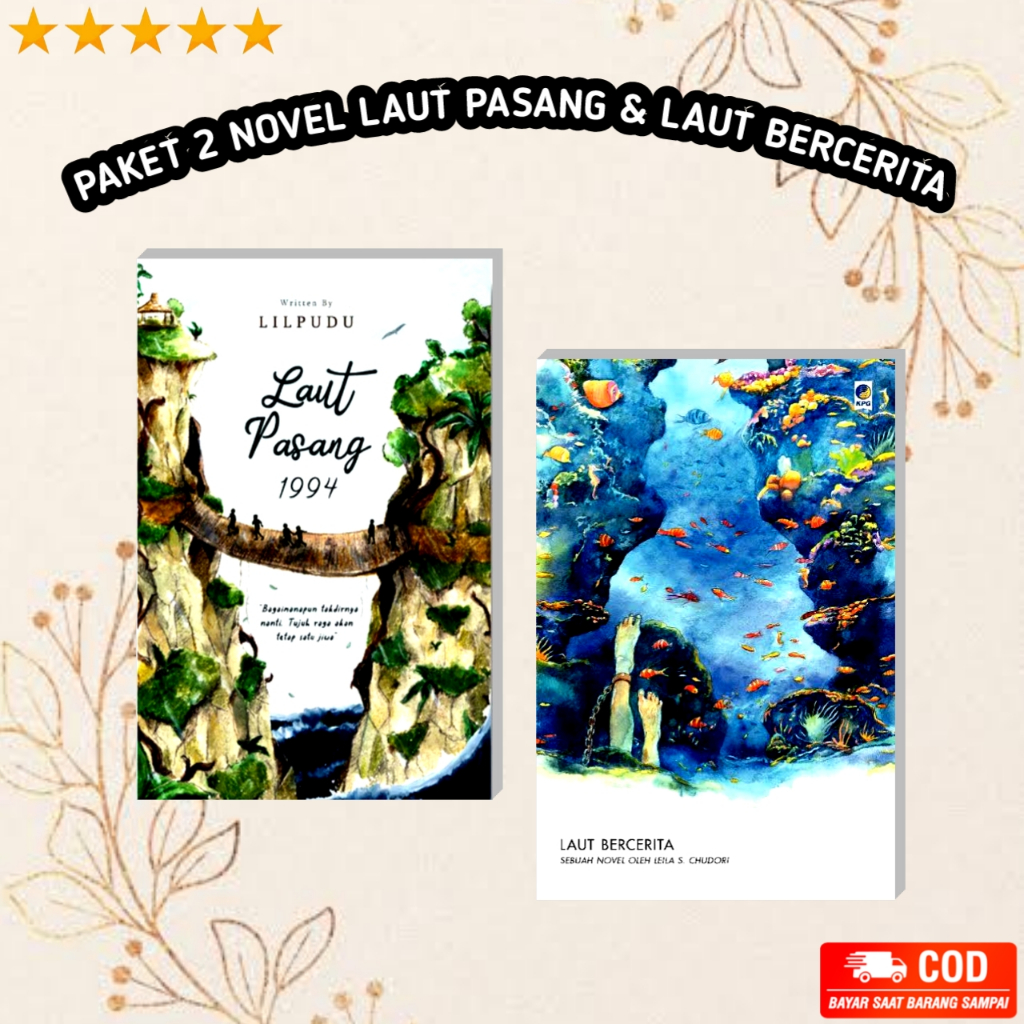 Jual Paket Novel Laut Pasang Dan Laut Bercerita S N Shopee Indonesia