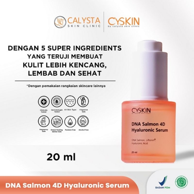 Jual Serum DNA Salmon Cyskin By Calysta Skincare | Shopee Indonesia