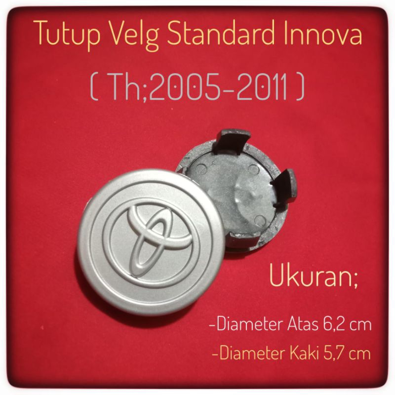 Jual Tutup Velg Innova 2005 Up Tutup Velg Innova Lama Dop Roda Innova ...