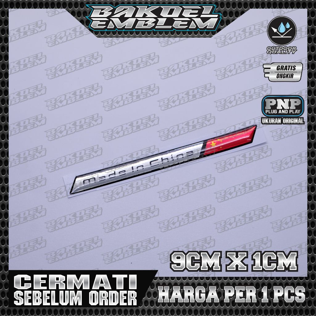 Jual EMBLEM MADE IN CHINA | Shopee Indonesia