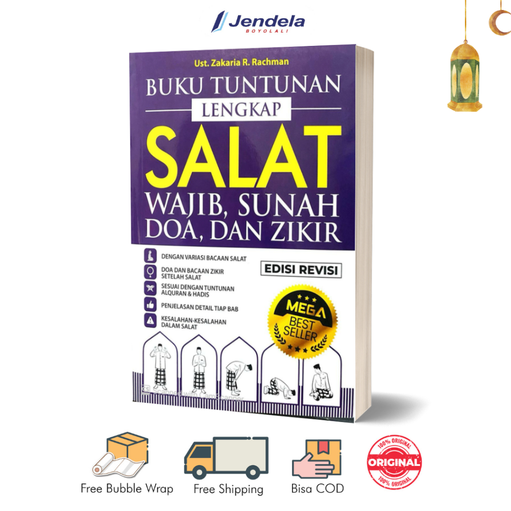 Jual BUKU TUNTUNAN LENGKAP SALAT WAJIB & SUNAH, DOA - EDISI REVISI ...