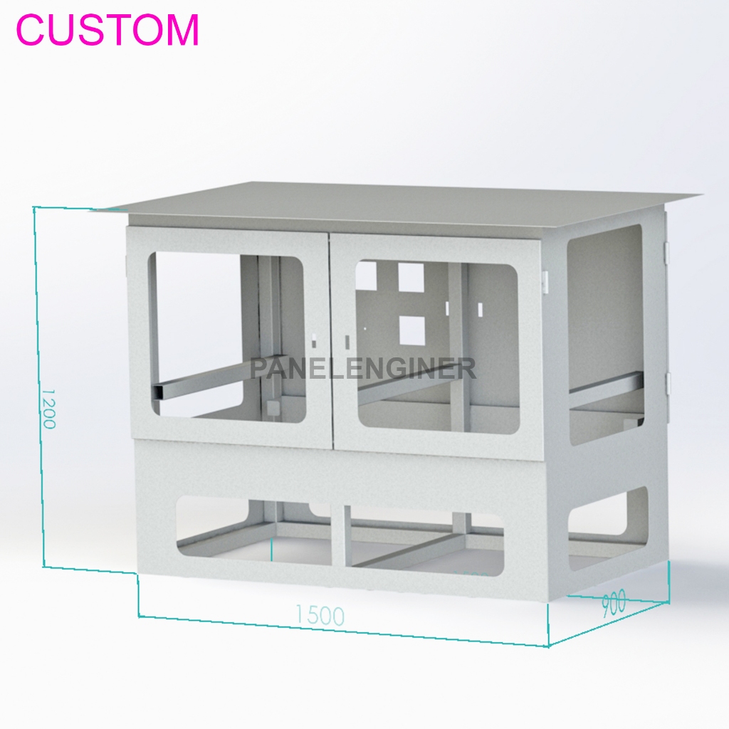 Jual BOX PANEL CUSTOM 1500x1200x900 TOPI OUTDOOR POWDER COATING ...
