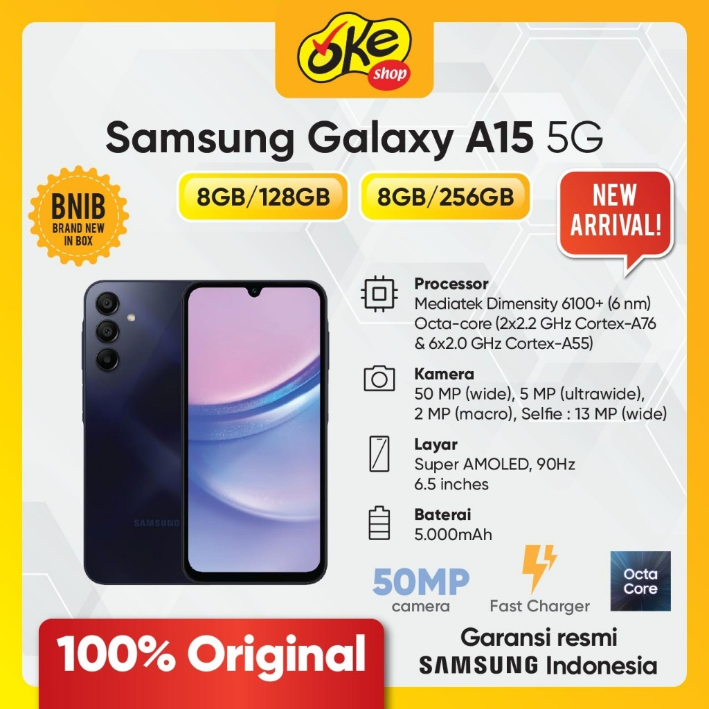 Jual Samsung Galaxy A15 5g Sm A156e Shopee Indonesia