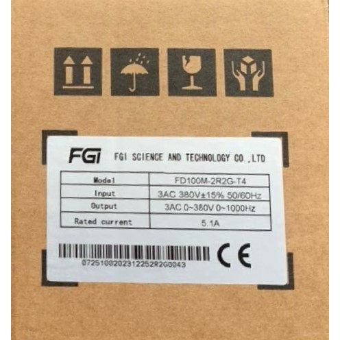 Jual Inverter VFD FGI FD100M 2,2kW / 3 HP Input 3Phase 380V Output ...