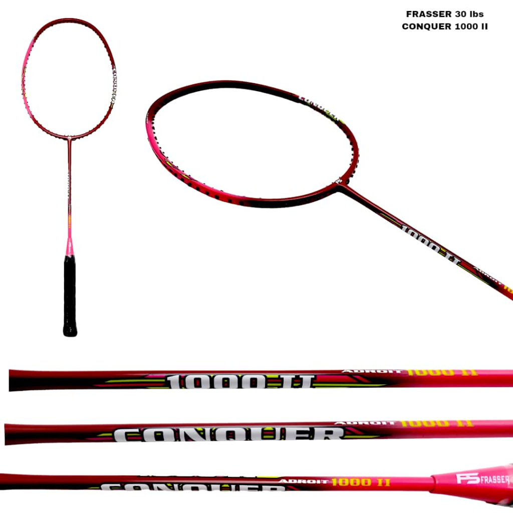 Jual Frasser FS Raket Badminton Bulu Tangkis Alat Olahraga Berkualitas ...