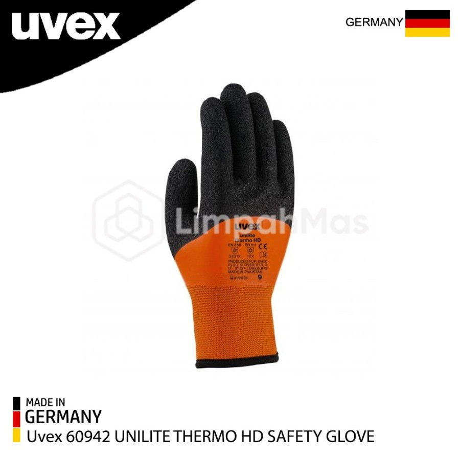 Jual HAND PROTECTION ART 60942 UNILITE THERMO HD SAFETY GLOVE (UVEX ...