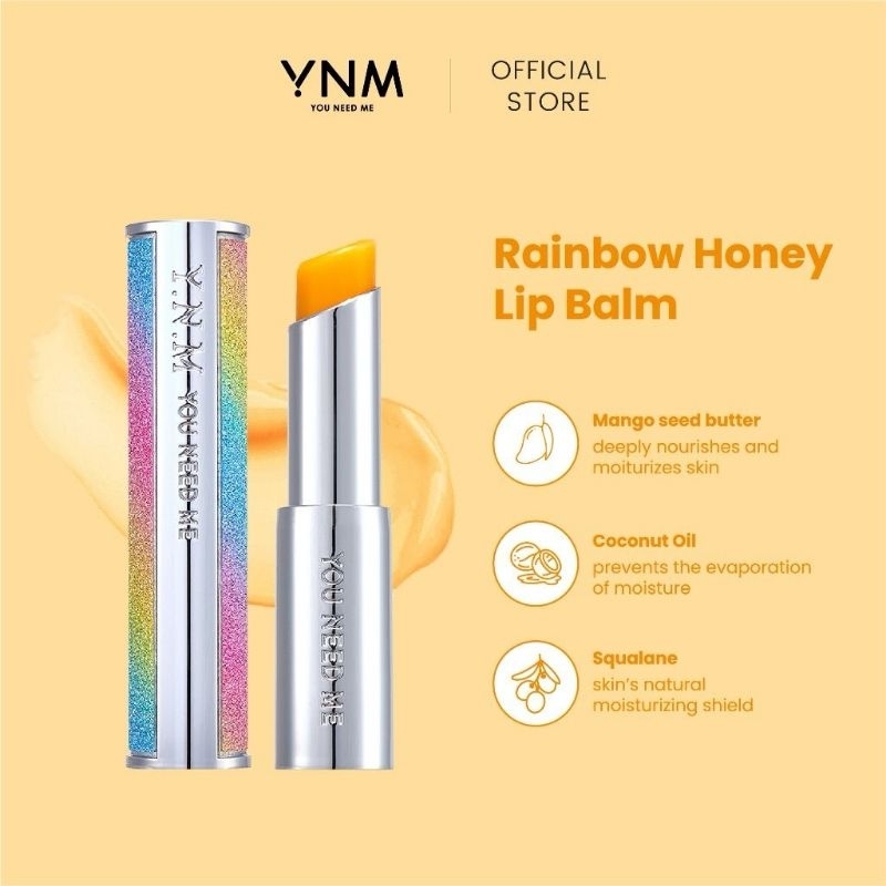 Jual YNM Rainbow Honey Lip Balm ( Korean Viral ) | Shopee Indonesia