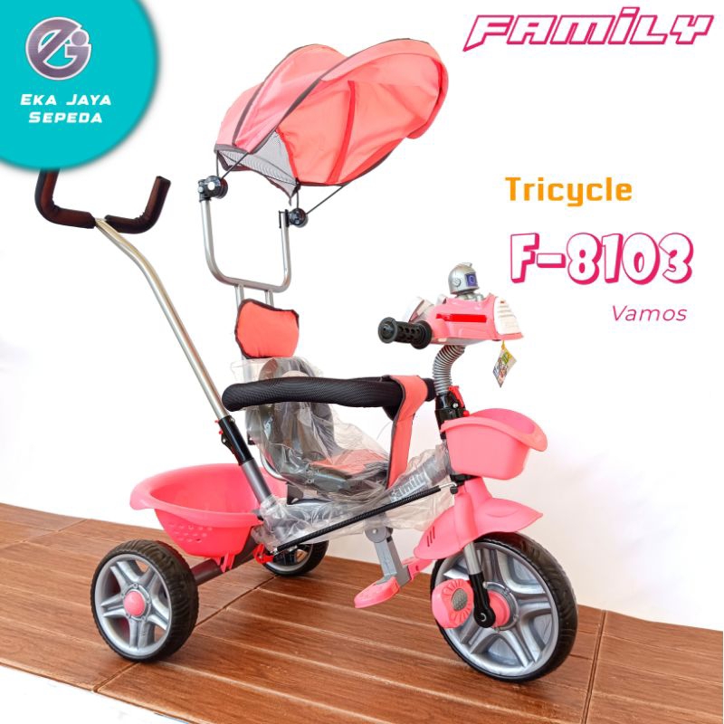 Jual Sepeda Anak Roda 3 Tricycle Family F-8103 VAMOS | Shopee Indonesia