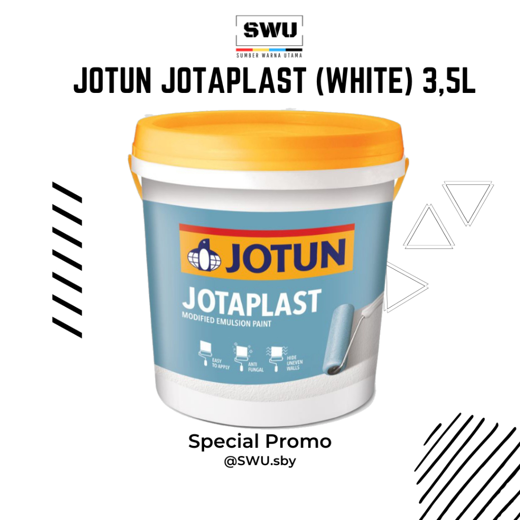 Jual Jotun Jotaplast Putih New White Cat Tembok Interior Jotun New White 5 Kg Shopee Indonesia 2771