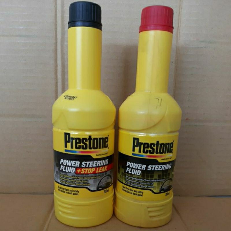 Jual Prestone Power Steering Fluid 300ml Merah Bening stop Leak