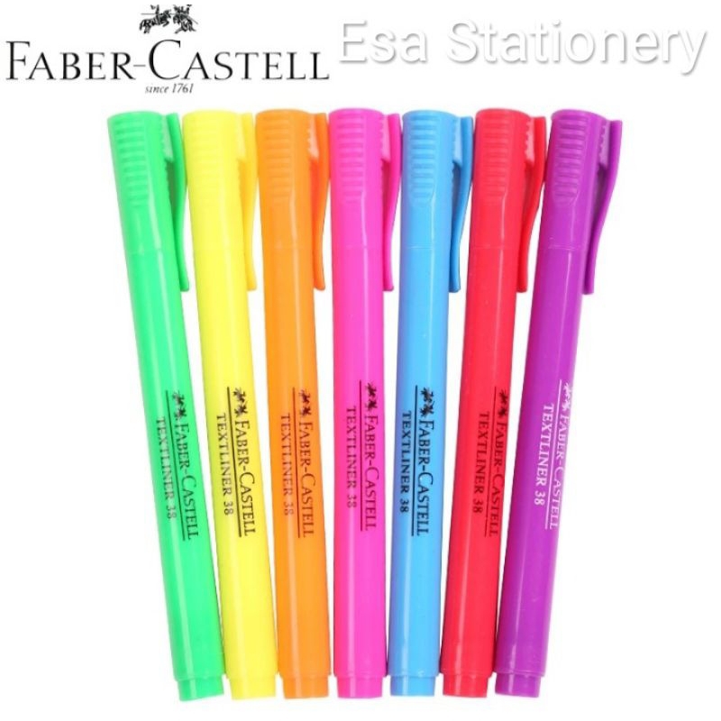 Jual FaberCastell Textliner 38 Translucent | Shopee Indonesia