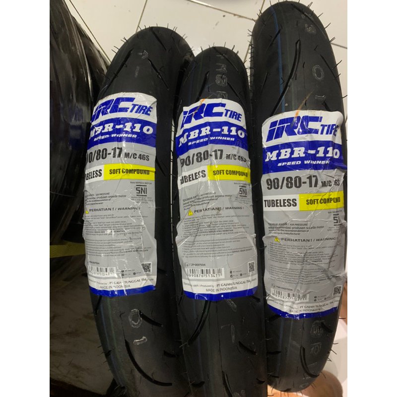 Jual IRC MBR 110 90/80-17 Speed Winner Ban Racing Soft Compound ...
