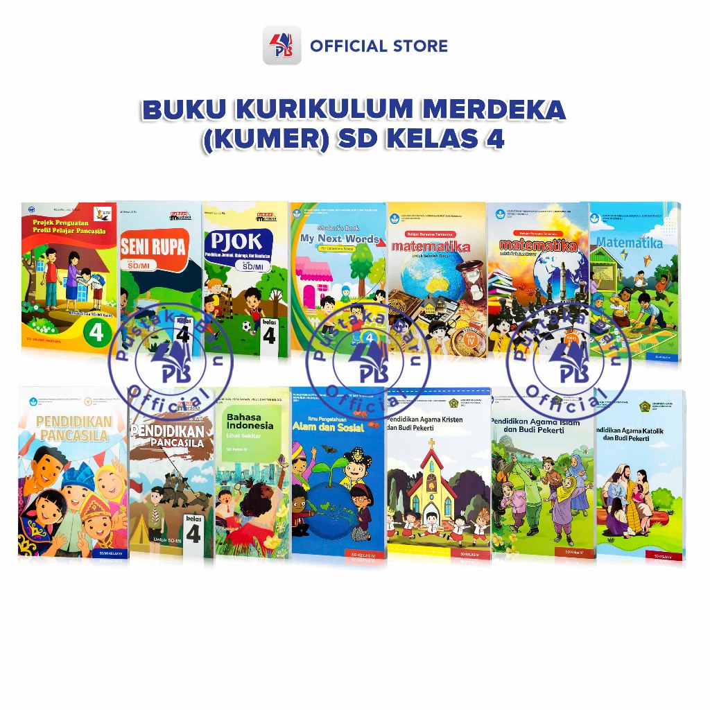 Jual Buku Kurikulum Merdeka SD Kelas IV - Bahasa Indonesia / Ilmu ...