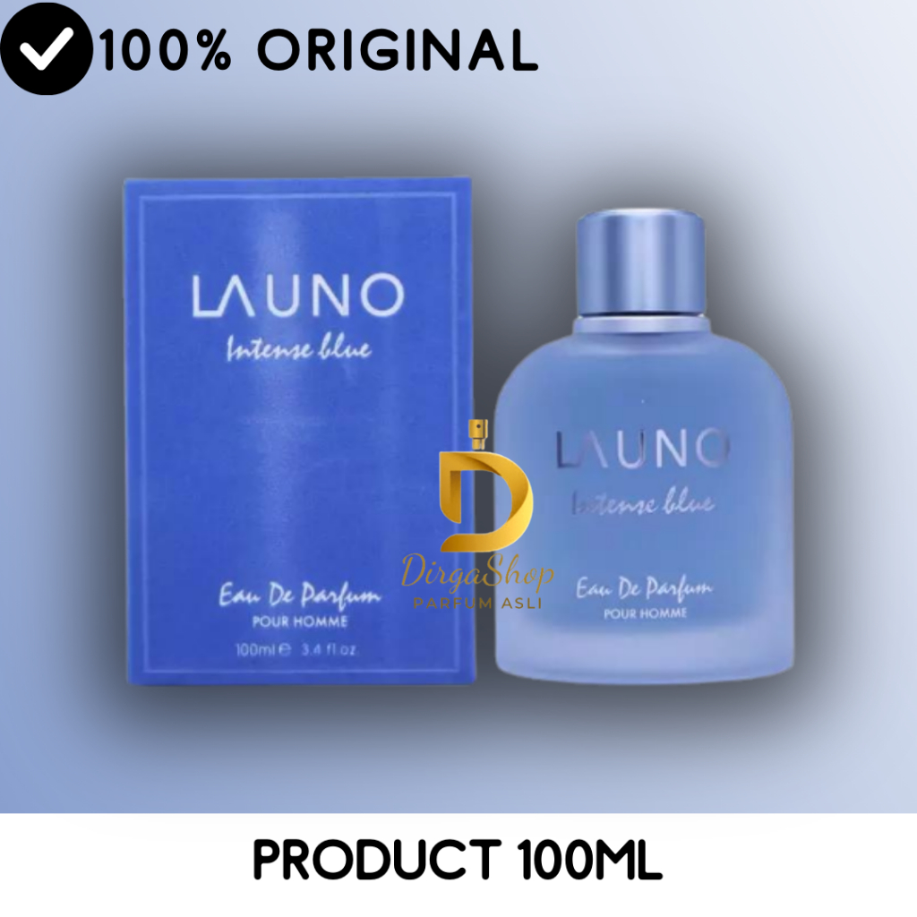 Jual Fragrance World La Uno Launo Intense Blue Pour Homme Extrait De ...