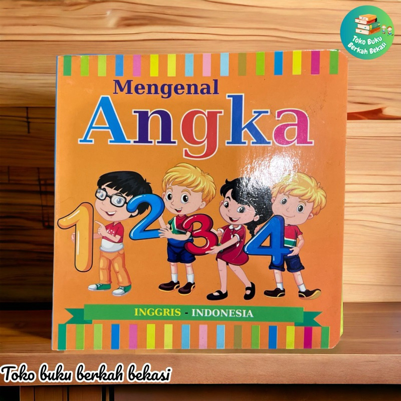 Jual board book mengenal angka (15x15cm) | Shopee Indonesia