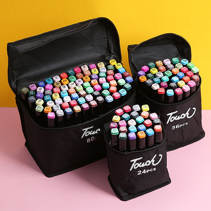 Jual CC - TouchFive 24/30/36/40/48/60 Warna Sketsa Spidol Umum General ...