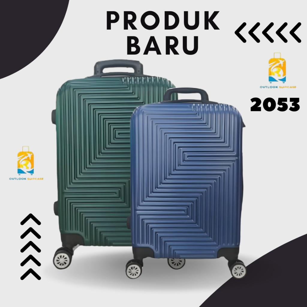 Jual Koper 24 inch Murah Fiber Polo Fans Hardcase Tas Travel Tipe 2053 ...