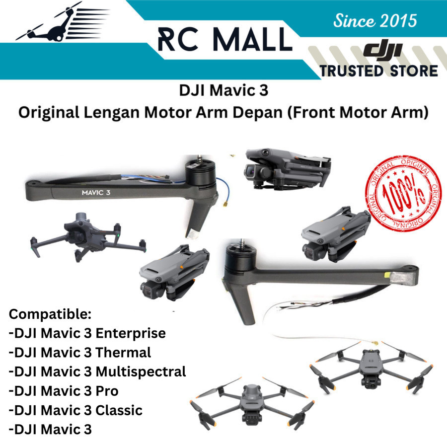 Jual Motor Arm Kaki Depan DJI Mavic 3 Pro DJI Mavic 3 Classic DJI Mavic ...