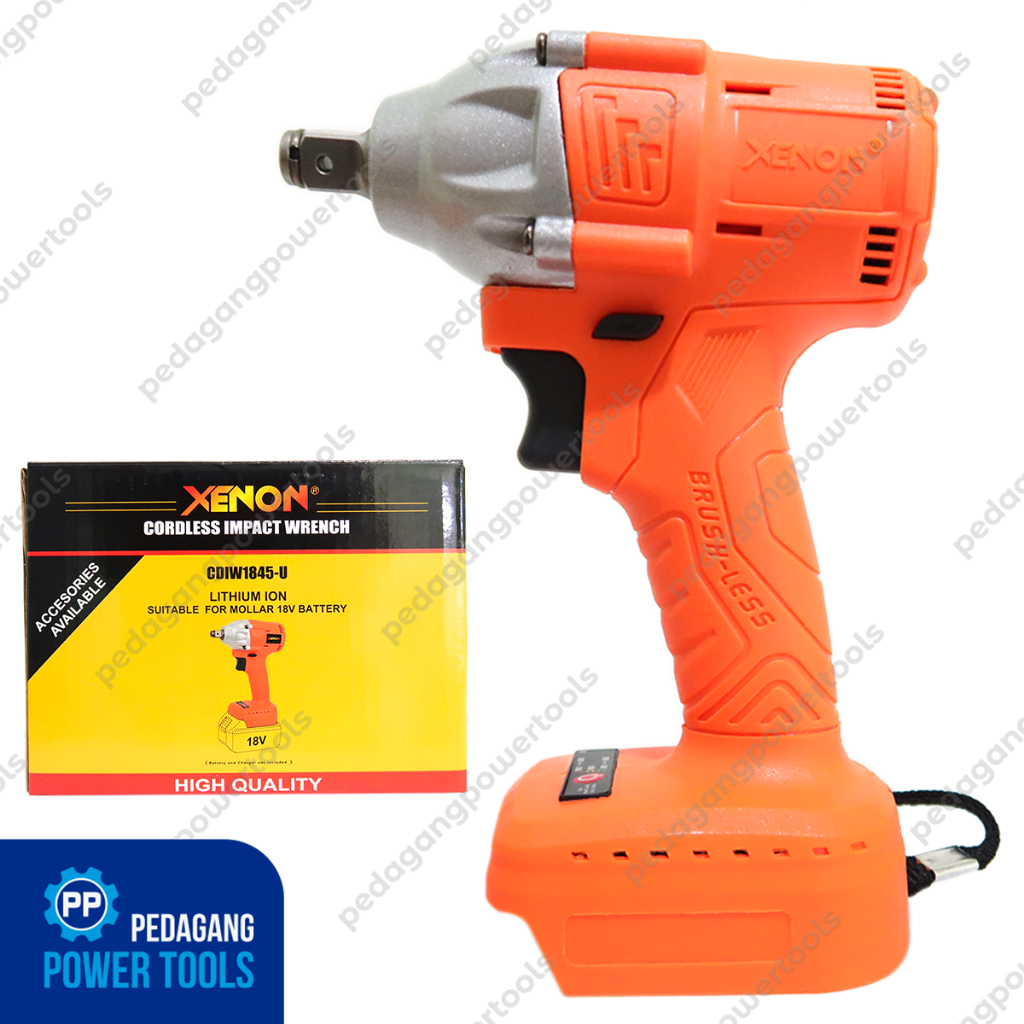 Jual XENON CDIW1845U CORDLESS IMPACT WRENCH 18V TANPA CHARGER BATERAI