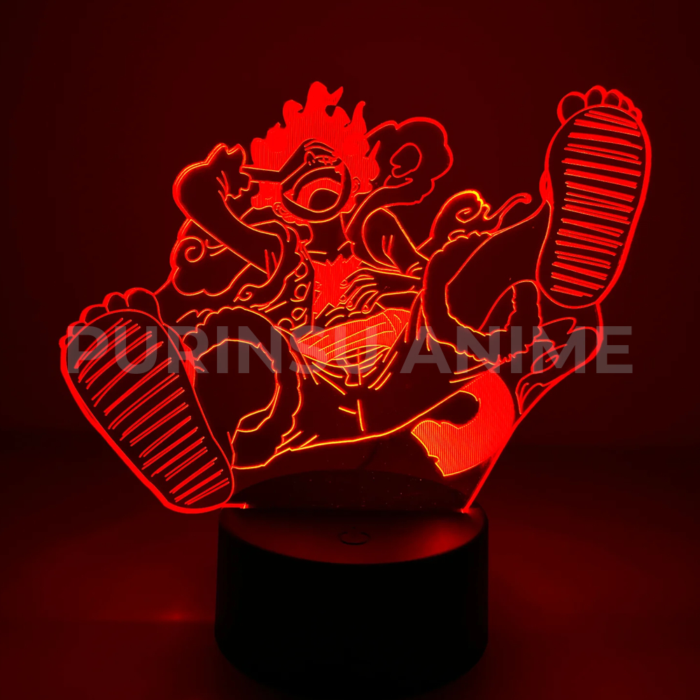 Jual One Piece Luffy Nika Lampu Led Purinsu Anime Light Mood Hias Kamar