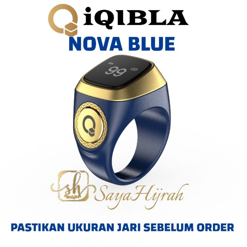 Bague Intelligente Zikr IQibla Avec Rappels Prière, Compteur Tasbih Vibrant Et Écran OLED - Pour Musulmans