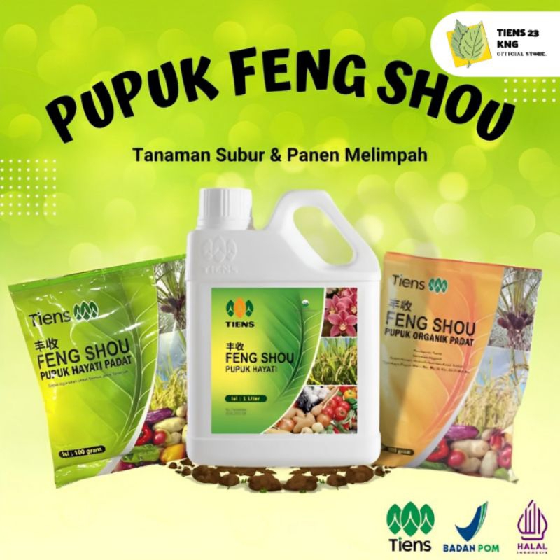 Jual Pupuk Tiens I Pupuk Feng Shou I Pupuk Organik Padat I Pupuk Hayati ...